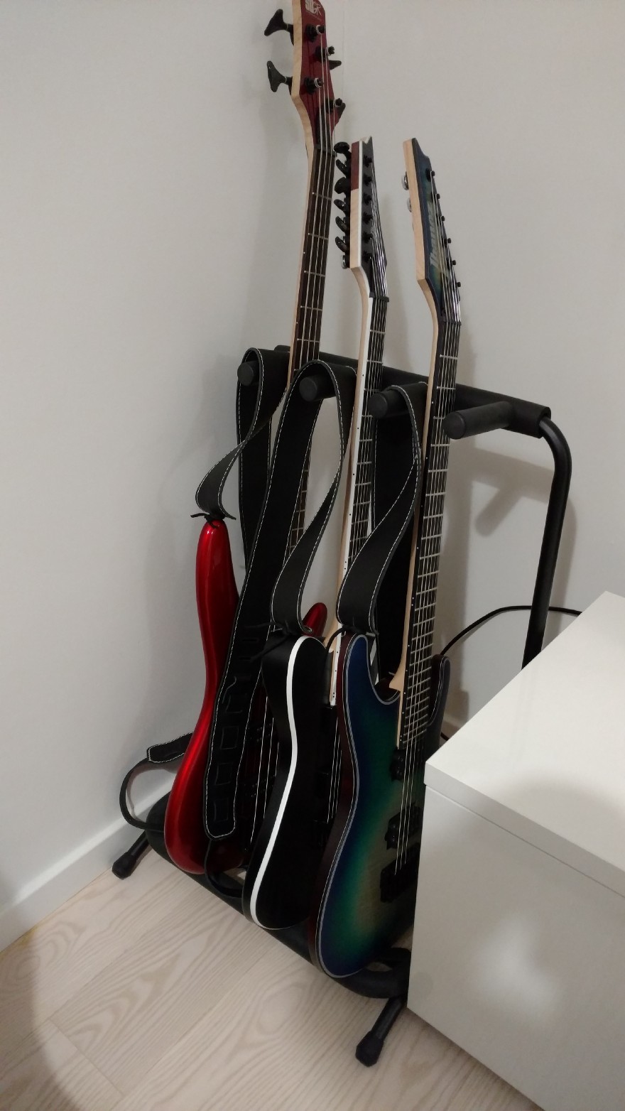 Current set of guitars